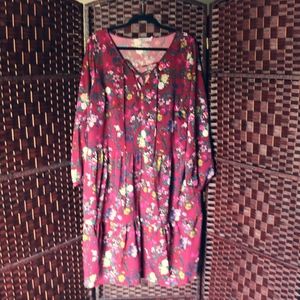 Plus Size Mini Dress